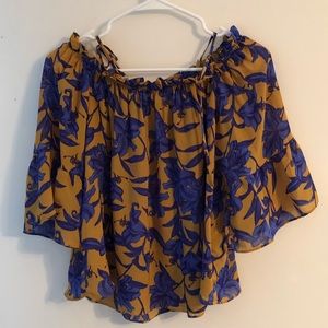 Off the shoulder blouse